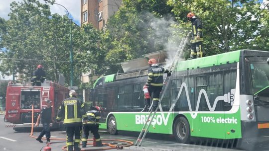 Autobuzele electrice din Brașov, scoase temporar din circulație