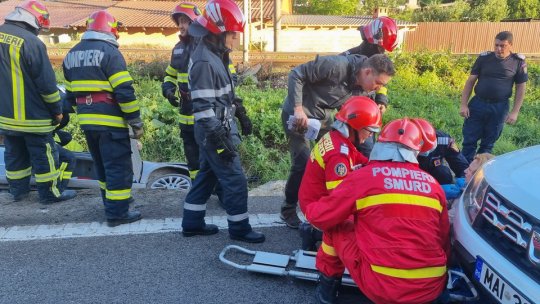 Accident la Timișul de Jos