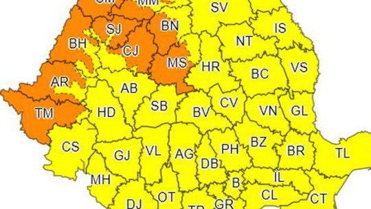 Cod galben de caniculă, pentru județul Brașov, până pe 1 iulie