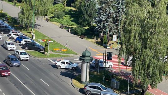 Taximetriștii protestează, la Brașov, pentru a treia zi consecutiv