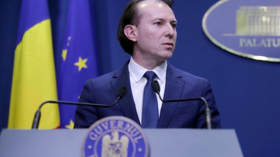 Florin Cîţu şi-a anunţat demisia din fruntea Senatului