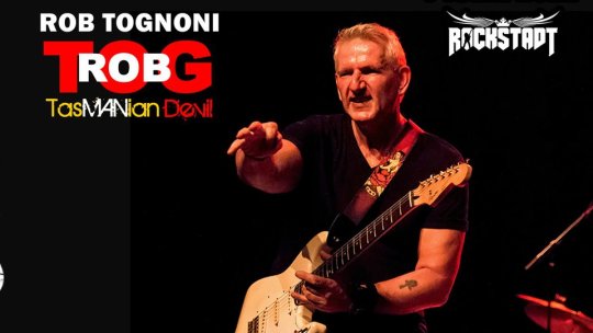 Chitaristul de Blues Rob Tognoni, vineri, la Brașov