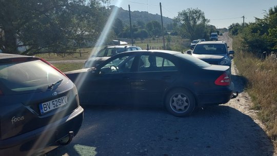 Protest la Voila în această dimineață