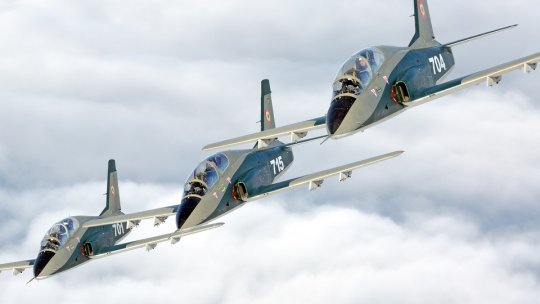 Ziua Aviaţiei Române a fost marcată la Vama Buzăului