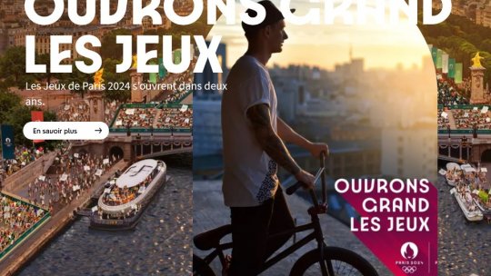 Organizatorii Jocurilor Olimpice din 2024 au dezvăluit sloganul competiţiei de la Paris