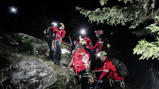 Intervenție dificilă pentru salvamontiști, în Munții Făgăraș