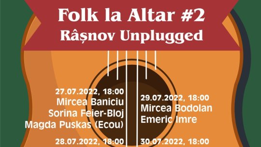 "Folk la Altar" la Biserica Evanghelică din Râșnov