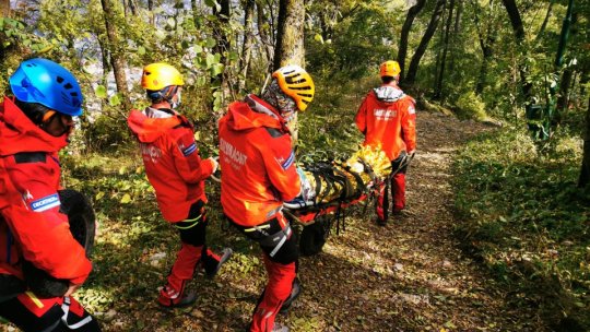 Turistă accidentată în Postăvaru