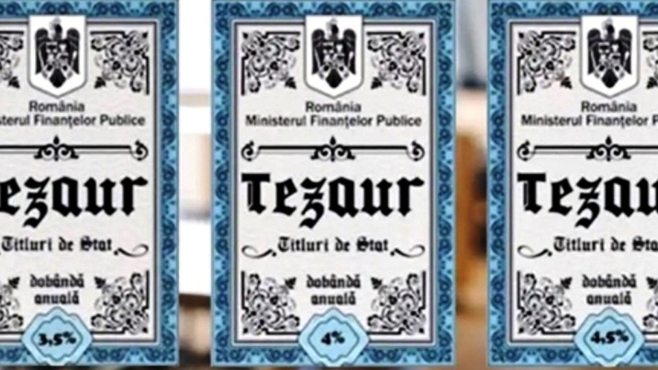 Românii pot investi în titluri de stat Tezaur