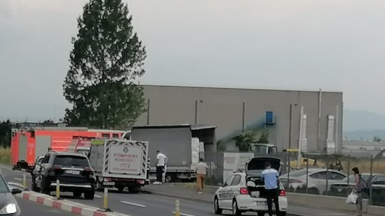 Accident pe DN73, spre Cristian