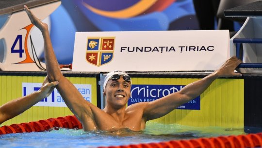 Aur pentru David Popovici, la Campionatului European de nataţie pentru juniori
