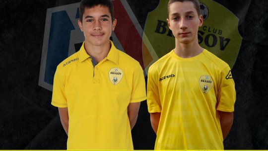 Doi tineri fotbaliști de la FC Brașov, printre cei mai buni fotbalişti de 14 ani din ţară
