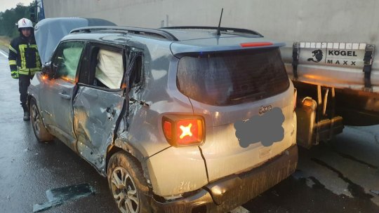 Accident pe DN1, între Vlădeni și Perșani