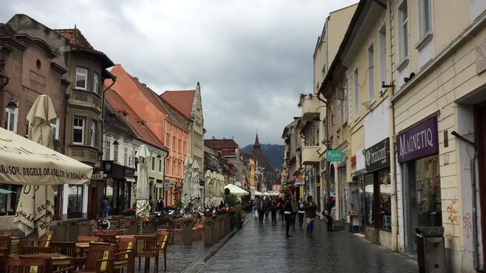 Cod galben de ploi, la Brașov