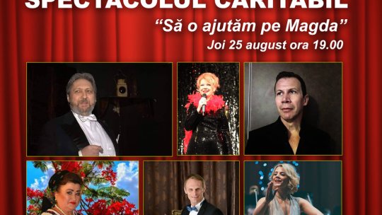 Teatrul Particular vă invită la spectacolul caritabil "Să o ajutăm pe Magda"