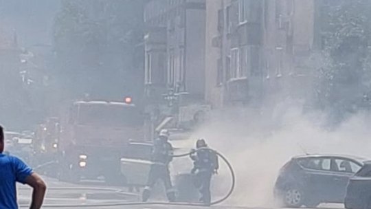 Incendiu la un autoturism, în municipiu