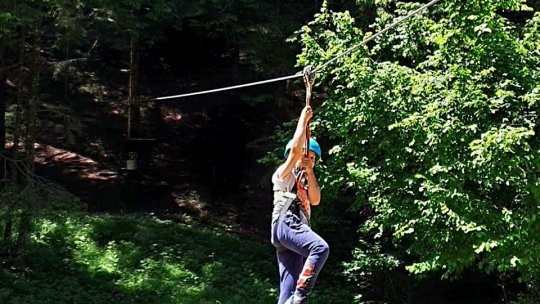 Astăzi se redeschide parțial Tiroliana 7 Scări