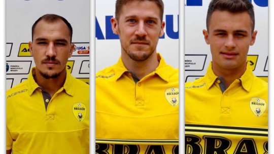 Înainte de startul noului sezon în Liga a doua, FC Brașov a anunțat transferurile a trei noi jucători