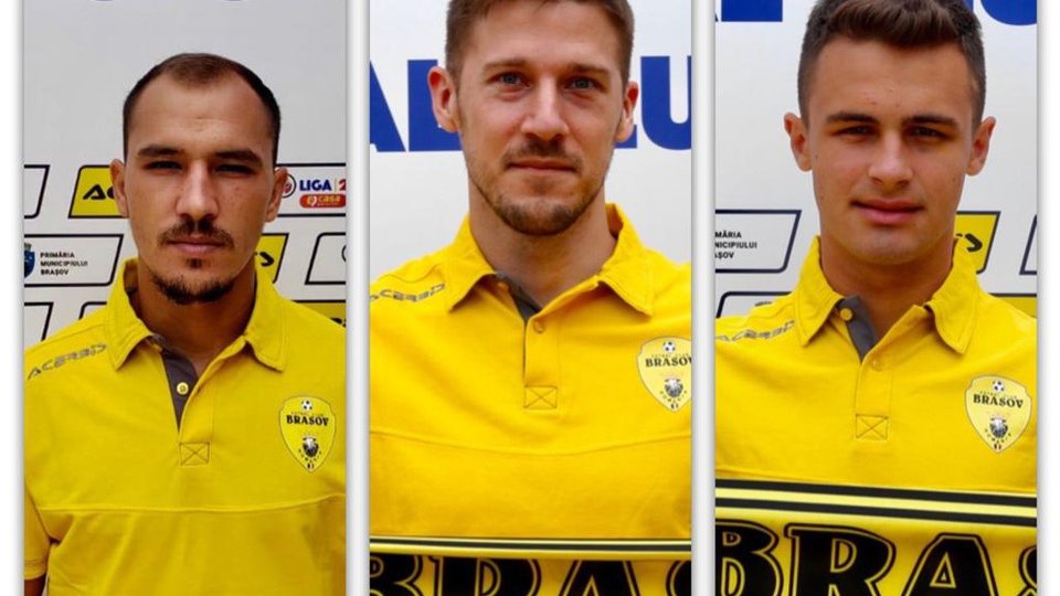 Înainte de startul noului sezon în Liga a doua, FC Brașov a anunțat transferurile a trei noi jucători