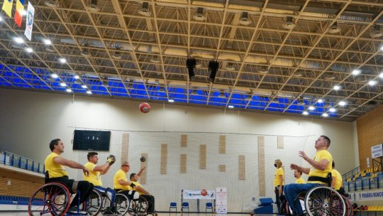 Competiție internațională de handbal și baschet în scaun rulant pentru persoanele cu dizabilități, la Brașov