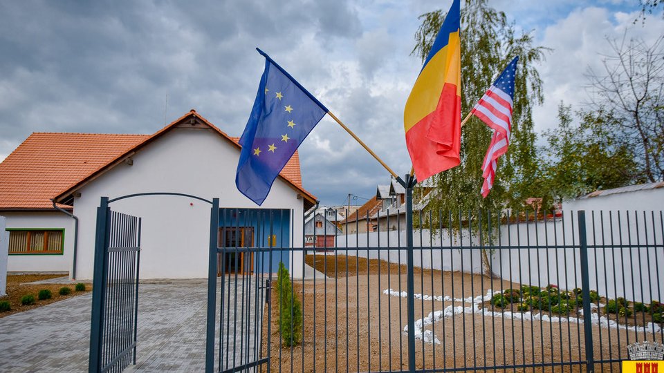 Prima grădiniță nouă din ultimii 10 ani în Făgăraș, ridicată cu sprijinul Armatei americane