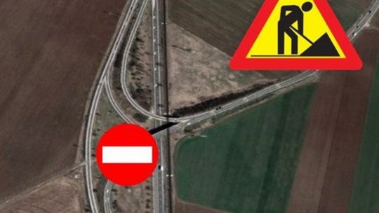 Circulația pe pasajul care face legătura între DN11 și DN10 se închide din această seară
