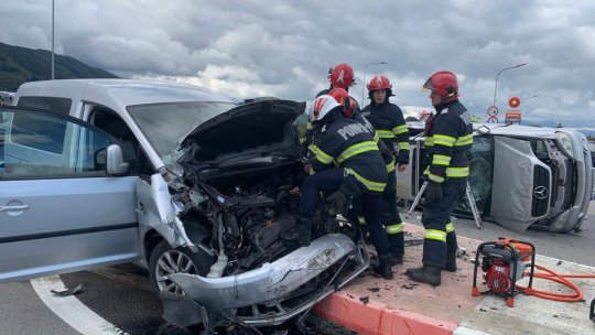 Accident cu 4 victime pe Șoseaua Cristianului