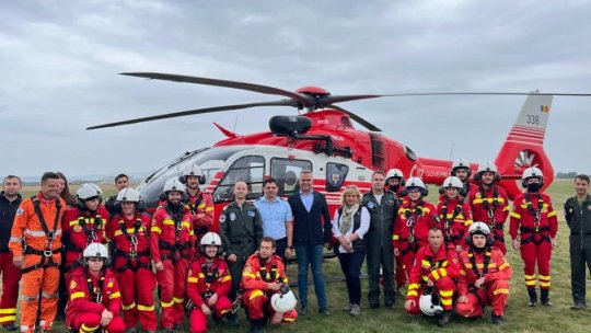 Elicopterul SMURD, gata de intervenții la Brașov