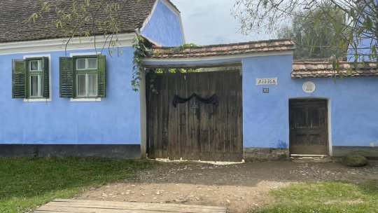 Sătenii din Viscri, alături de Regele Charles al III-lea