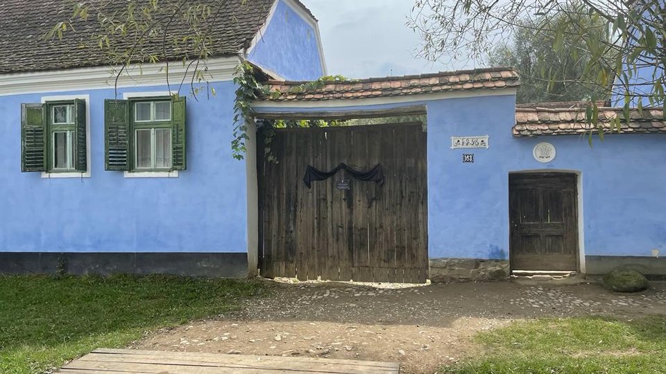 Sătenii din Viscri, alături de Regele Charles al III-lea