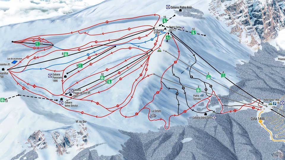 Sezonul de schi se deschide oficial de mâine, la Sinaia