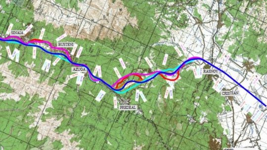 Traseul autostrăzii Ploiești " Brașov intră în consultare publică