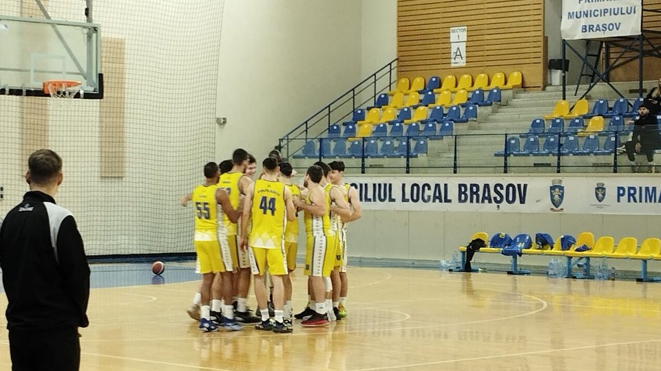 Corona Brașov, o nouă victorie în Liga I de baschet masculin
