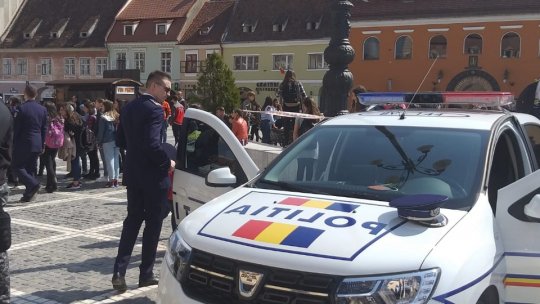 Tâlhărie în centrul Brașovului