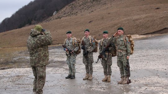 Vânătorii de munte brașoveni, cei mai buni cercetași