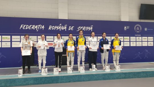 Medalie de bronz la Campionatul Național de Cadeți pentru floretista Coronei Enya Male