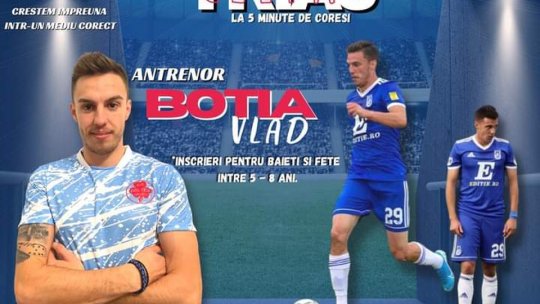 Brașoveanul Vlad Boția si-a inceput cariera de antrenor