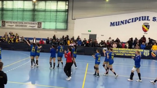 Victorie pentru handbalistele Coronei în meciul cu Unirea Slobozia