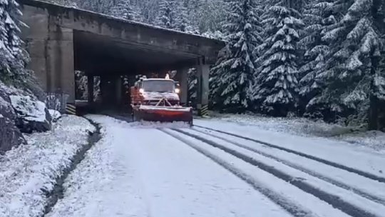 A nins pe Transfăgărășan!