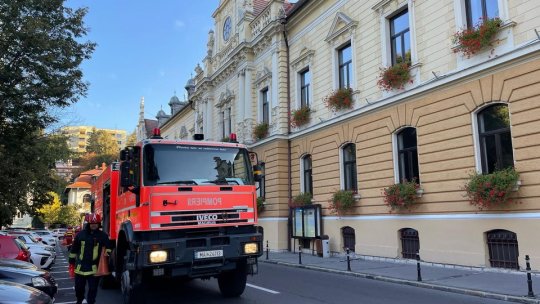EXERCIȚIU. La subsolul primăriei s-a declanșat un incendiu