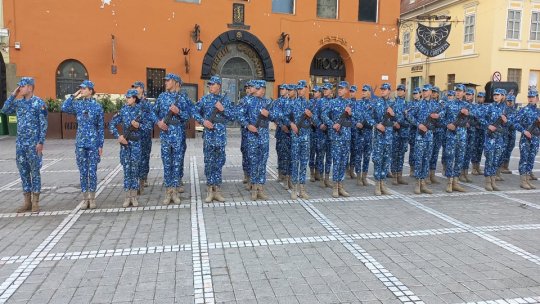 Bobocii Academiei Forțelor Aeriene "Henri Coandă" au depus jurământul