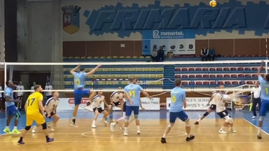Zi plină de volei, sâmbătă, în Sala Sporturilor