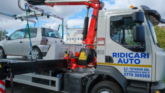 13 mașini parcate neregulamentar au fost ridicate într-o săptămână, la Brașov