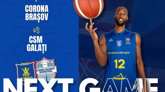 Baschetbaliștii Coronei, favoriți în duelul cu CSM Galați