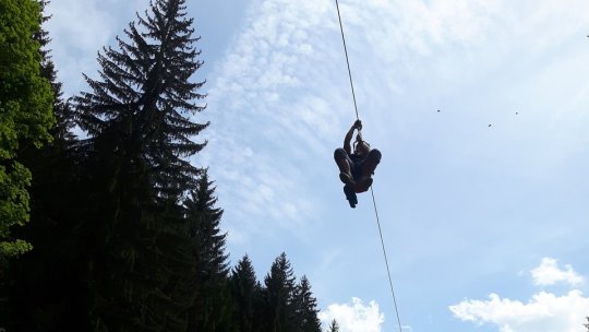 Tiroliana "7 Scări" din Masivul Piatra Mare, închisă