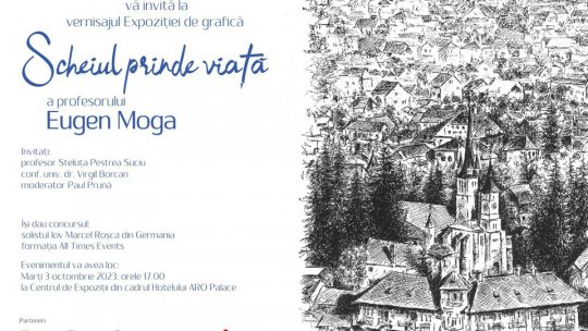 "Scheiul prinde viață" prin lucrări grafice