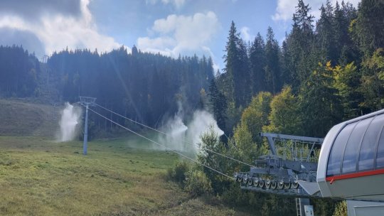 Pârtiile din Poiana Brașov sunt pregătite pentru sezonul de schi