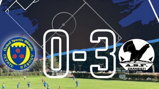 Olimpic Zărneşti a câștigat clar derbiul rundei a 7-a din seria a cincea a ligii a III-a