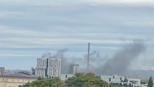 Incendiu la pasajul din Centrul Civic