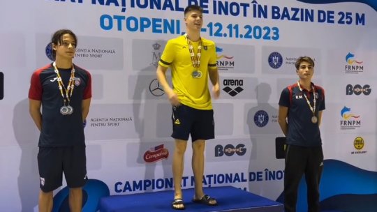 Zi de excepție pentru înotătorii Coronei, în startul campionatelor de la Otopeni